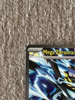 Pokemon Mega Zeraora ex Secret Illustration Rare 114/084 Pitch Black Near Mint - Image 3