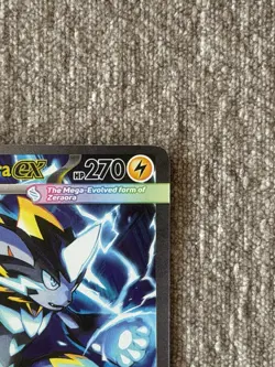 Pokemon Mega Zeraora ex Secret Illustration Rare 114/084 Pitch Black Near Mint - Image 4