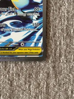 Pokemon Mega Zeraora ex Secret Illustration Rare 114/084 Pitch Black Near Mint - Image 5