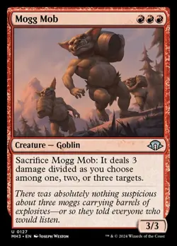 Mogg Mob - Foil - Modern Horizons 3 #0127 MTG Magic The Gathering - Image 1