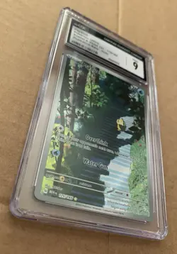 CGC 9 Psyduck 175/165 Pokemon Scarlet Violet 151 Illustration Rare English (US) - Image 3