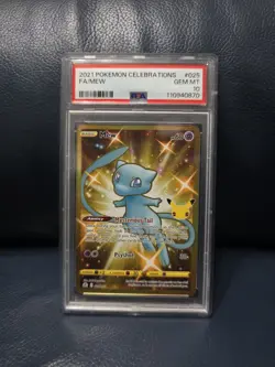 Pokemon Card - Mew 025/025 Celebrations 25th Anniversary Holo - PSA 10 - Image 5