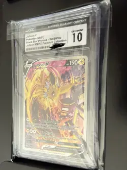 Jolteon V CGC 10 2021 Sword & Shield Promo Cards Holo Promo SWSH183 - Image 1