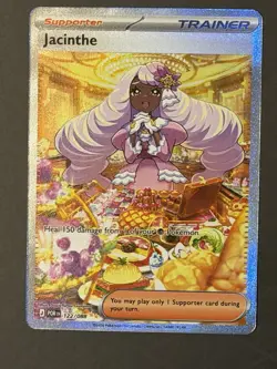 Jacinthe Full Art Rare Holo Trainer-Supporter Card 122/088 - Image 1