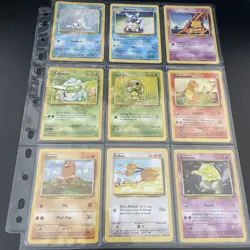 Vintage ⭐Complete Pokemon Base Set Common Uncommon Cards 1999⭐Pokemon Base set - Image 5