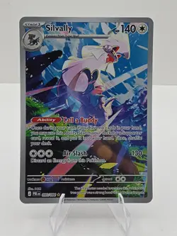 Silvally - 095/084 - English - Pitch Black IR - Prerelease - CARD IN HAND - Image 1