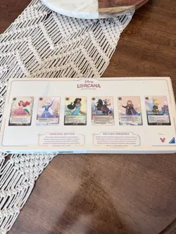 Disney Lorcana TCG Curator's Collection Heroines Edition Box - 6 Foil Cards - Image 2