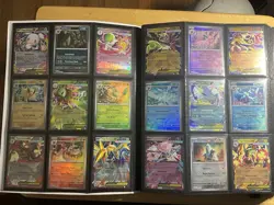 Pokemon Massive Binder Collection 360 Cards Sleeved Near Mint Condition - Image 2