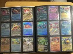 Pokemon Massive Binder Collection 360 Cards Sleeved Near Mint Condition - Image 3