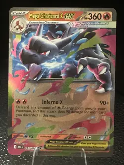 Pokemon EX Foil Card Lot – Charizard, Mega Charizard X – Pokemon GO, PFL - Image 3