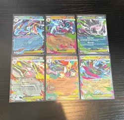 Pokemon TCG 6-Card Holo Mega EX Lot Greninja Charizard Darkrai Delphox etc… - Image 1