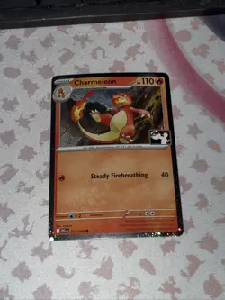 Charmeleon Holo Pokemon Prize Pack Series 9 Promo Pokemon Card NM 012/094 PFL - Image 1