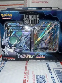 Pokemon TCG League Battle Deck Ice Rider Calyrex VMAX 60-Card Deck English - Image 2