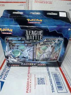 Pokemon TCG League Battle Deck Ice Rider Calyrex VMAX 60-Card Deck English - Image 3