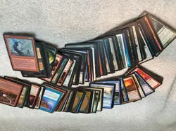Magic The Gathering Assorted Trading Cards Lot - 1 3/4 Inch Stack Misc Cards - Image 4