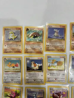 Pokemon TCG Edition WOTC Jungle/Fossil 12-Card Lot - Eevee Dratini Meowth - Image 4