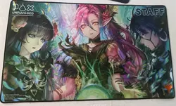 Magic the Gathering Llanowar Elves - Pax Unplugged Staff Exclusive Playmat - Image 1