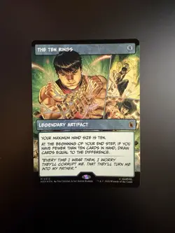 MTG Marvel Super Heroes The Ten Rings Borderless 0313 Foil - Image 1