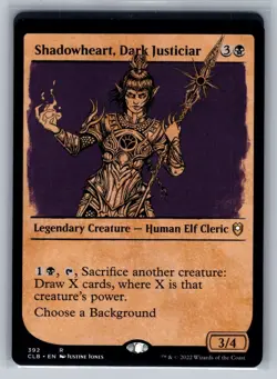 Shadowheart, Dark Justiciar (Showcase) [CLB - 392] LP Foil - Image 1