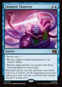 Fantastic Elasticity - #30 - CMR: Marvel Super Heroes - NM MTG - Image 1