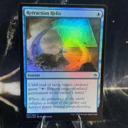 Magic the Gathering - Retraction Helix - Foil - Masters 25 - NM - English - MTG - Image 1