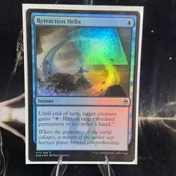 Magic the Gathering - Retraction Helix - Foil - Masters 25 - NM - English - MTG - Image 3