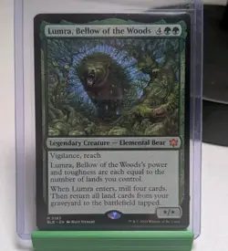 MTG Bloomburrow BLB Lumra, Bellow of the Woods #0183 EN NF NM Mythic - Image 1