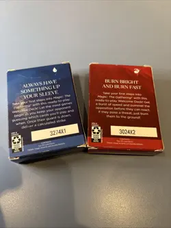 Magic The Gathering, Red And Blue Welcome Decks Used - Image 5