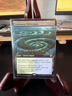 Turbulent Wilderness (Extended Art) Commander: Secrets of Strixhaven Regular - Image 1