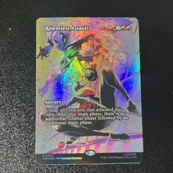Relentless Assault (Borderless) Marvel Universe Eternal-Legal Foil - Image 1