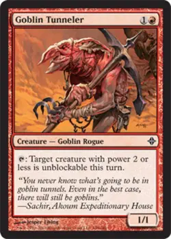 Goblin Tunneler - Rise of the Eldrazi #148/248 MTG Magic The Gathering - Image 1