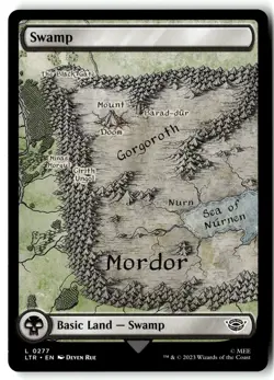 Swamp (0277) 277 The Lord of the Rings: Tales of Middle-earth MTG NM - Image 1