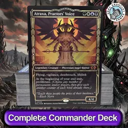 Atraxa, Praetors' Voice COMMANDER DECK Infect Proliferate MTG Custom Edh Magic - Image 1