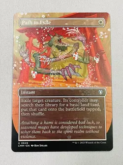 Path to Exile (Borderless) Commander Masters NM MTG - Image 1