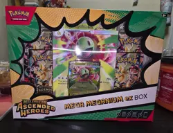 Pokemon TCG Mega Evolution Ascended Heroes Mega Meganium ex Promo Box - Image 1