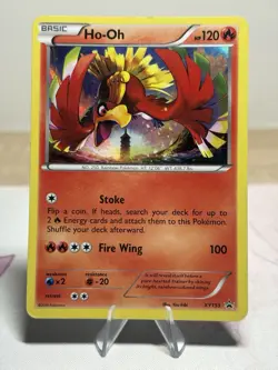 Ho-Oh XY153 Holo Rare Promo Pokemon XY Promos 2016 TCG LP - Image 1