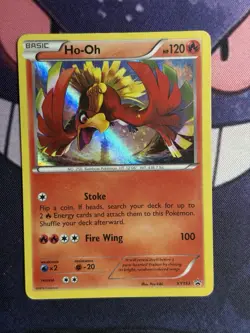 Ho-Oh XY153 Holo Rare Promo Pokemon XY Promos 2016 TCG LP - Image 2