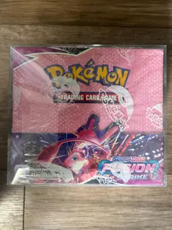 Pokemon SWSH Fusion Strike Factory Sealed Booster Box HOLE - Image 1