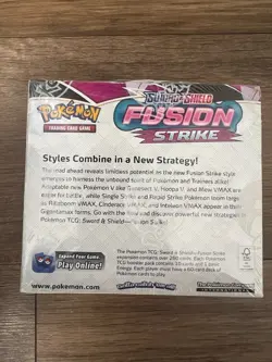 Pokemon SWSH Fusion Strike Factory Sealed Booster Box HOLE - Image 5
