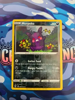 Morpeko 098/163 Uncommon Battle Styles Pokemon Reverse Holo Near Mint - Image 1