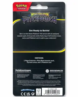 Pokemon TCG Mega Evolution Pitch Black Premium Checklane Blister Gengar Promo - Image 2