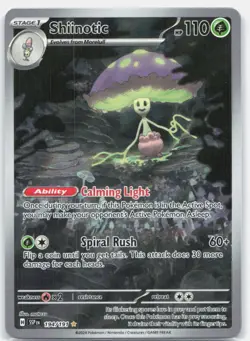 Shiinotic 194/191 Illustration Rare Surging Sparks Pokemon Near Mint - Image 1