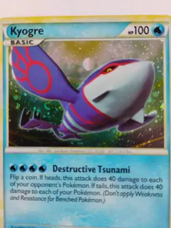 Kyogre 12/95 Call of Legends Holo Near Mint Pokemon TCG - Image 3