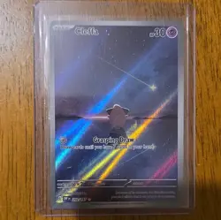 Cleffa 202/197 Obsidian Flames Illustration Rare Holo Full Art - Image 1