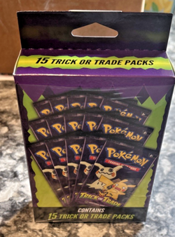 Pokemon Trick or Trade Booster Pack box 15 Packs 2025 Sealed Walgreens Exclusive - Image 1