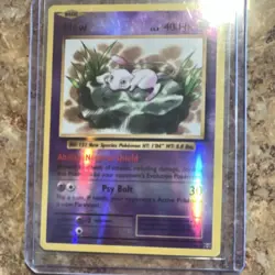 Wizards of the Coast Pokemon TCG Mew 9/64 Jungle Holo Rare 40 HP Eng Basic - Image 1