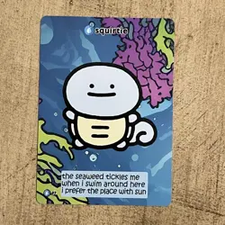 Squirtie Pokiebubies V2 1st Edition Fan Art 92 Chef Ken Lee Pokemon Squirtle - Image 1