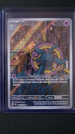 Pokemon TCG Dhelmise 091/084 Pitch Black Full Art Holo English - Image 1
