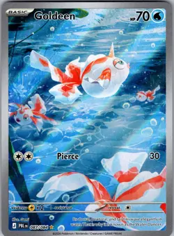 Goldeen 087/084 Illustration Rare Pitch Black Pokemon Holo Near Mint - Image 1