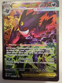 2026 Pokemon Ascended Heroes Mega Gengar EX Special Illustration Rare 284/217 NM - Image 4